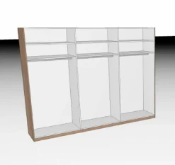 Kleiderschrank Madiva 300 x 230 cm