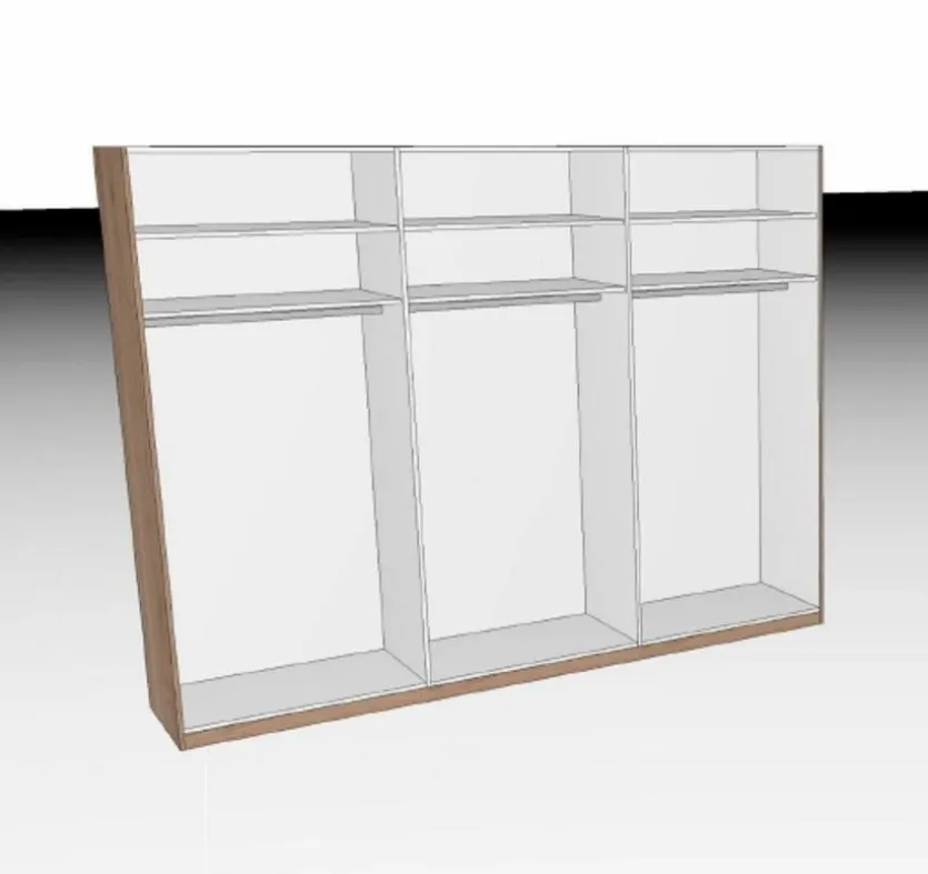 Kleiderschrank Madiva 300 x 230 cm