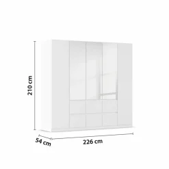 Kleiderschrank Mainz 226 x 210 cm