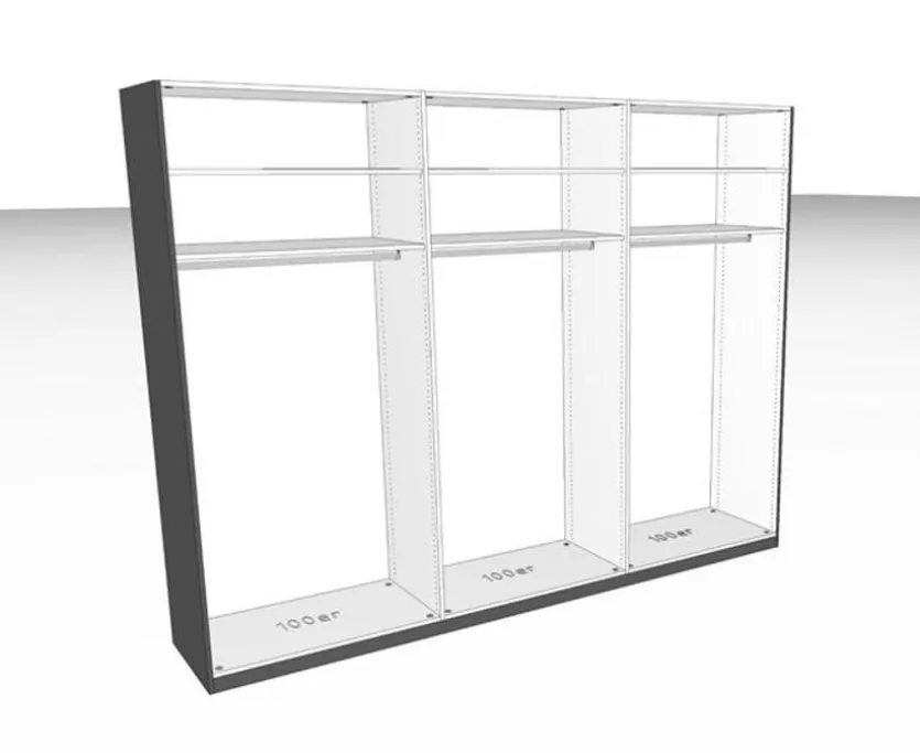 Kleiderschrank Montino 299 x 229 cm