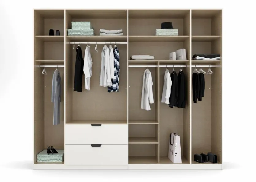 Kleiderschrank Ragona-Spin 271 x 229 cm