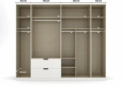 Kleiderschrank Ragona-Spin 271 x 229 cm
