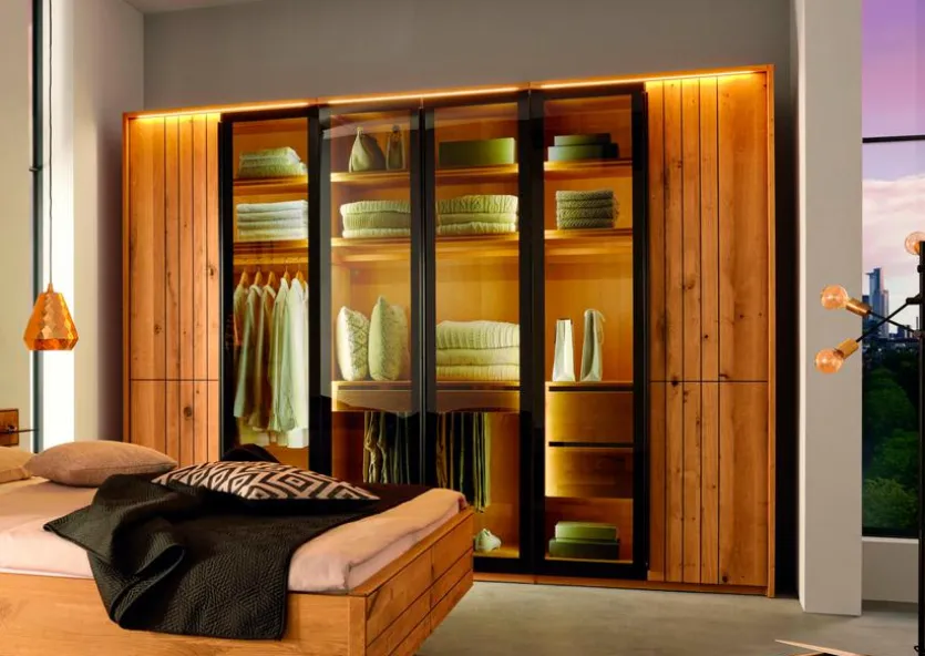 Kleiderschrank Ranura 302 x 229 cm