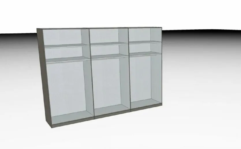 Kleiderschrank San Diego 300 x 216 cm