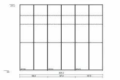 Kleiderschrank Shanghai 2 300 x 236 cm