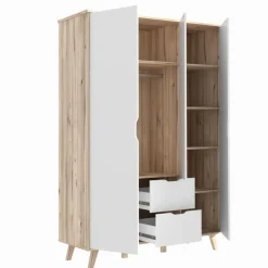 Kleiderschrank Vankka 139 x 202 cm