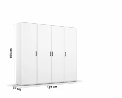 Kleiderschrank Voyager 187 x 194 cm