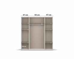 Kleiderschrank Voyager 187 x 194 cm