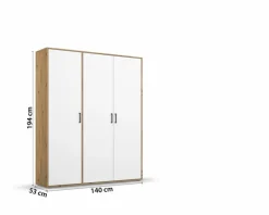 Kleiderschrank Voyager 140 x 194 cm