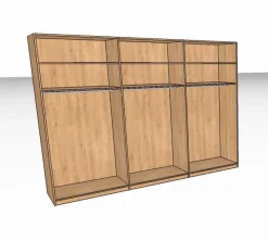 Kleiderschrank WSM 1600 302 x 223 cm