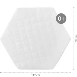 Laufgittermatratze Roba 112 x 97 cm