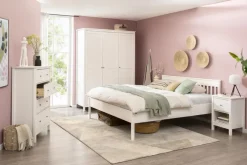 Massivholzbett Chilly 140 x 200 cm