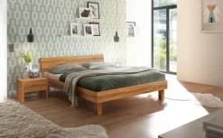Massivholzbett Forti 140 x 200 cm