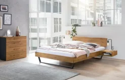 Massivholzbett Levane 180 x 200 cm