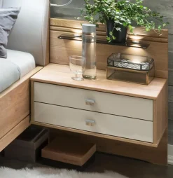 Nachttisch-Paneel Kiruna 2er Set