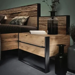 Nachttisch-Paneel Steel