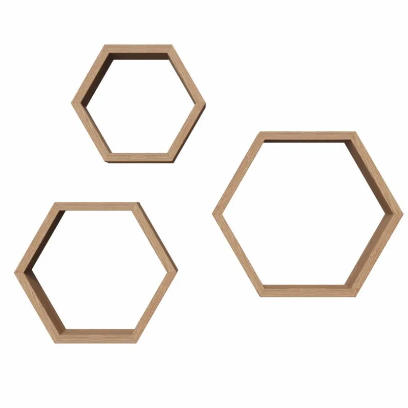 Regal-Set 3-tlg. Wabe