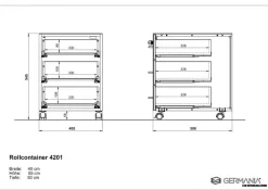Rollcontainer Monteria