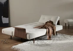 Schlafsofa mit Armlehnen Recast Plus dunkel