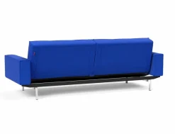 Schlafsofa mit Armlehnen Splitback Chrom