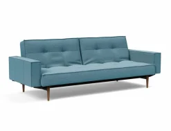 Schlafsofa mit Armlehnen Splitback Styletto dunkel