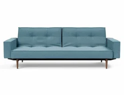 Schlafsofa mit Armlehnen Splitback Styletto dunkel