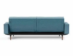 Schlafsofa mit Armlehnen Splitback Styletto dunkel