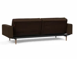 Schlafsofa mit Armlehnen Dublexo Styletto dunkel