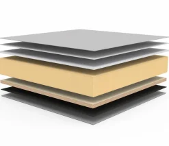 Schlafsofa Puri Walnuss