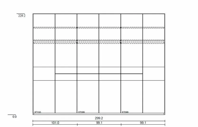 Schlafzimmer-Set Madiva 4tlg.