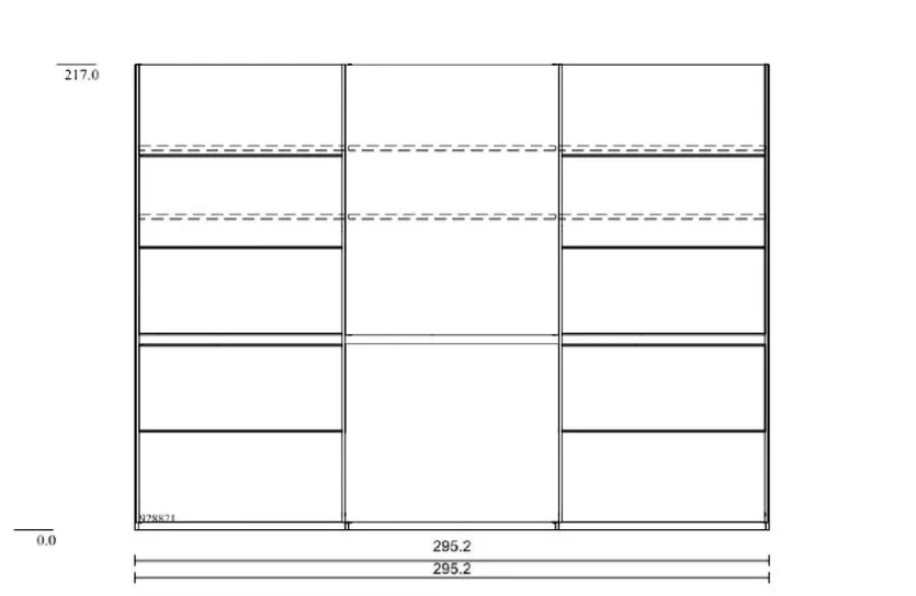 Schlafzimmer-Set Sorrent 4tlg.