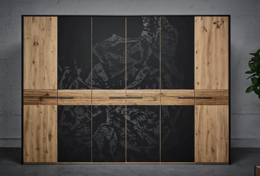 Schlafzimmer-Set Steel 4tlg.