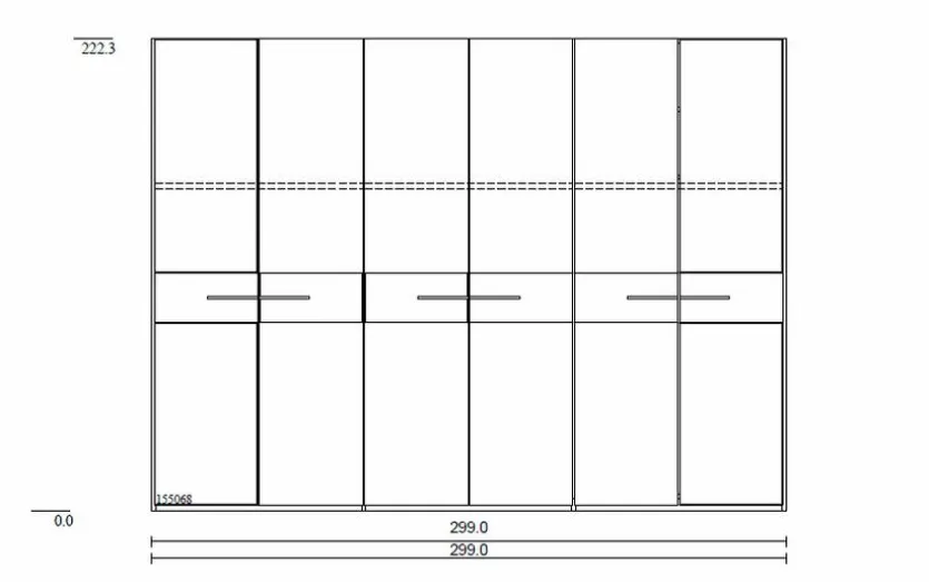 Schlafzimmer-Set Steel 4tlg.