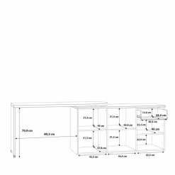 Schreibtisch Aliklia