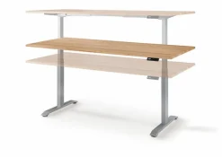 Schreibtisch elektrisch Durable Office 120 x 80 cm