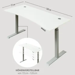 Schreibtisch elektrisch Santorin