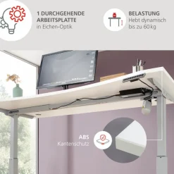 Schreibtisch elektrisch Santorin