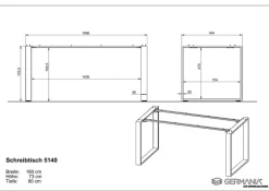 Schreibtisch Montevideo