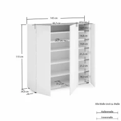 Schuhschrank Positano