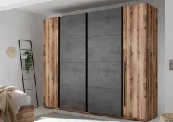 Schwebe-/Drehtürenschrank Sarnia 312 x 225 cm