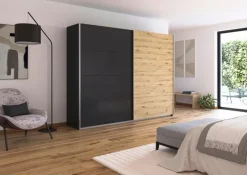 Schwebetürenschrank Quadra 271 x 210 cm