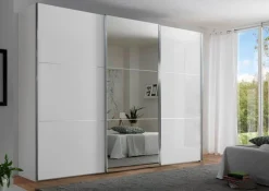 Schwebetürenschrank Includo-Glas 249 x 222 cm