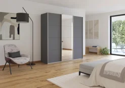 Schwebetürenschrank Kulmbach Plus 203 x 210 cm