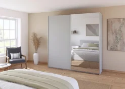 Schwebetürenschrank Quadra 225 x 229 cm