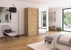 Schwebetürenschrank Quadra 181 x 210 cm