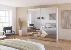 Schwebetürenschrank Quadra 225 x 229 cm