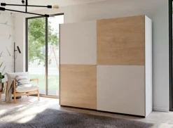 Schwebetürenschrank Schach&Matt 200 x 190 cm