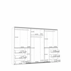 Schwebetürenschrank Winn2 270 x 200 cm