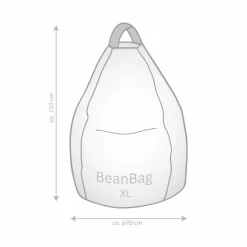 Sitzsack Beanbag Harlekin XL