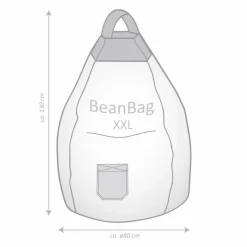 Sitzsack Beanbag Jamie XXL